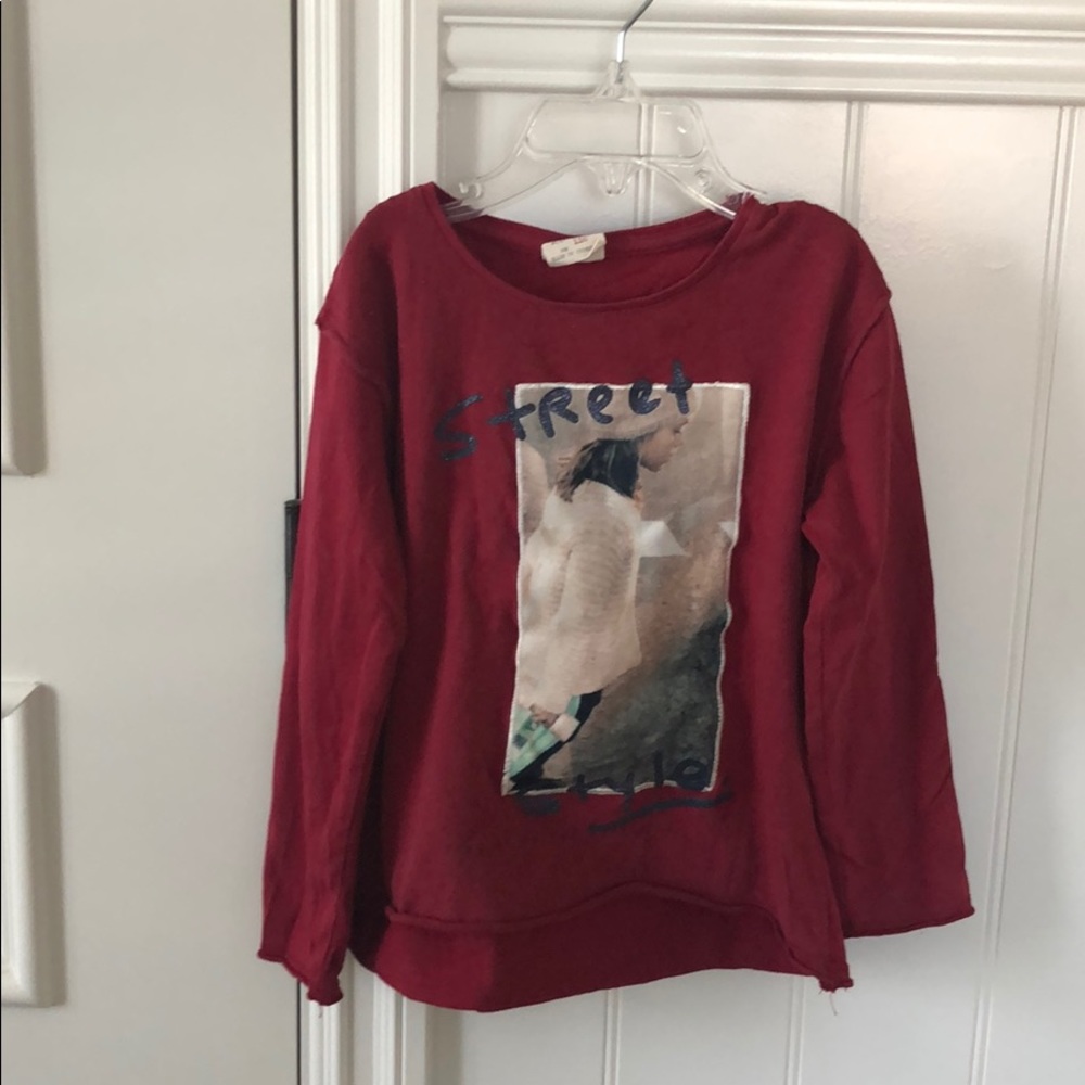 long sleeve shirt